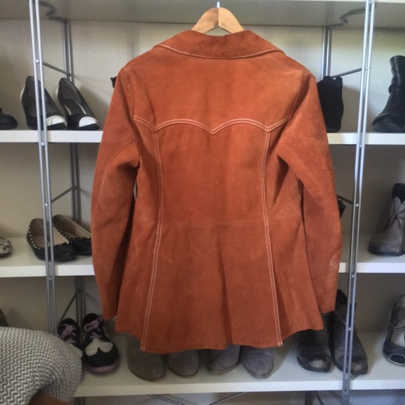 Vintage suede jacket. Size XL. - Picture 4 of 7